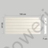 Kép 2/2 - ClimaStar Smart elektromos kerámia hőtárolós fűtőpanel - 1500 W
