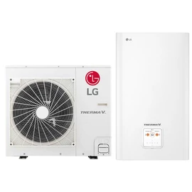 LG Therma-V HN0916M NK4 + HU091MR U44 osztott levegő-víz hőszivattyú szett (R32) - 9 kW