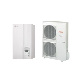 Fujitsu Waterstage osztott levegő-víz hőszivattyú High Power V2 sorozat - 10,8 kW - WSYG140DG6/WOYG112LHT
