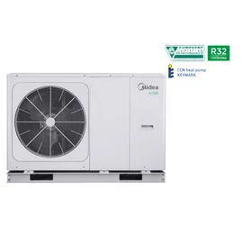 Midea M-Thermal levegő-víz monoblokk hőszivattyú - 12 kW, 3 fázis, Wi-Fi - MHC-V12W/D2RN8-BER90