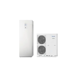 Panasonic Aquarea T-Cap All In One osztott levegő-víz hőszivattyú HMV tartállyal - 9 kW, szuper csendes kültéri egység - WH-UQ09HE8/WH-ADC0916H9E8