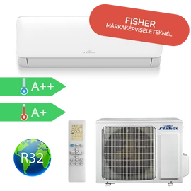 Fisher Special Edition oldalfali split klíma szett - 3,5 kW, Wi-Fi - FSAIF-SP-121AE3
