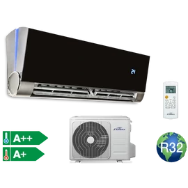 Fisher Art oldalfali split klíma szett, antracit szürke - 3,5 kW - FSAUIF-Art-123AE3 - B