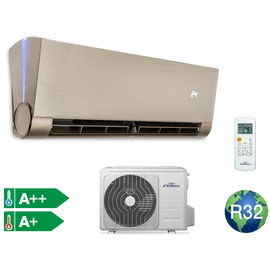 Fisher Art oldalfali split klíma szett, arany - 3,5 kW - FSAUIF-Art-123AE3 - G