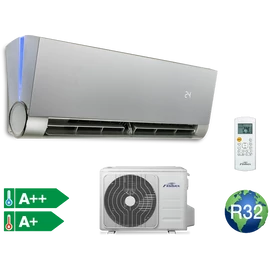 Fisher Art oldalfali split klíma szett, ezüst - 3,5 kW - FSAUIF-Art-123AE3 - S
