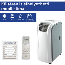Fisher FPR-123DE4-R Mobil klíma - 3,5 kW