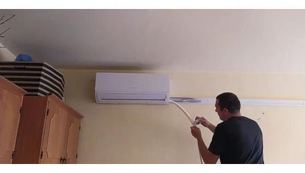 Klímatelepítés: Budapest XIX. kerület, Bosch mono split klíma szett 3,5 kW