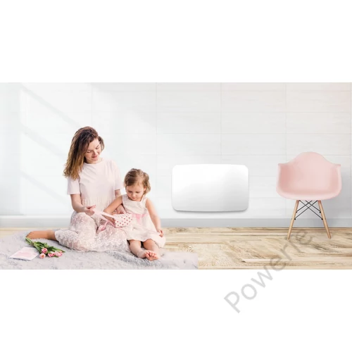 ClimaStar Convex fekvő elektromos kerámia hőtárolós fűtőpanel - 1000 W