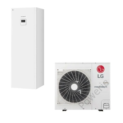 LG Therma-V HN0916T NB1 + HU091MR U44 osztott levegő-víz hőszivattyú szett integrált HMV tartállyal (R32) - 9 kW