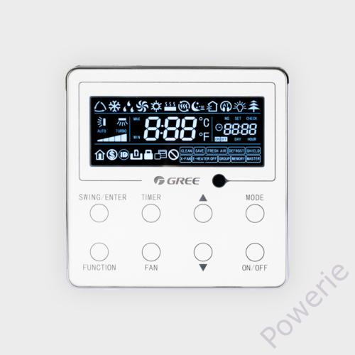 Digitális fali termosztát légcsatornázható fan-coil-hoz - VRK-FP-CRF07