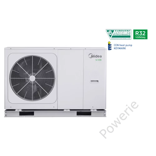 Midea M-Thermal levegő-víz monoblokk hőszivattyú - 6,35 kW, 1 fázis, Wi-Fi - MHC-V6W/D2N8-BE30