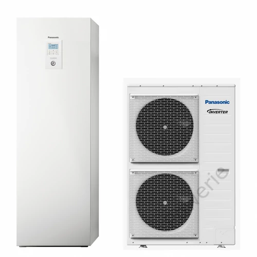 Panasonic Aquarea High Performance All In One osztott levegő-víz hőszivattyú HMV tartállyal - 16 kW - WH-UD16HE5/WH-ADC1216H6E5