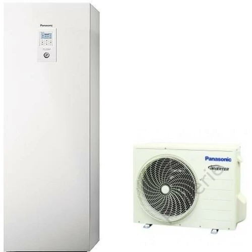 Panasonic Aquarea High Performance All In One osztott levegő-víz hőszivattyú HMV tartállyal - 5 kW - WH-UD05JE5/WH-ADC0309J3E5B
