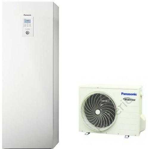Panasonic Aquarea High Performance All In One osztott levegő-víz hőszivattyú HMV tartállyal - 5 kW - WH-UD05JE5/WH-ADC0309J3E5B