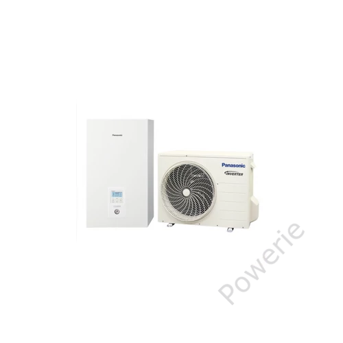 Panasonic Aquarea High Performance All In One osztott levegő-víz hőszivattyú HMV tartállyal - 5 kW - WH-UD05JE5/WH-ADC0309J3E5C