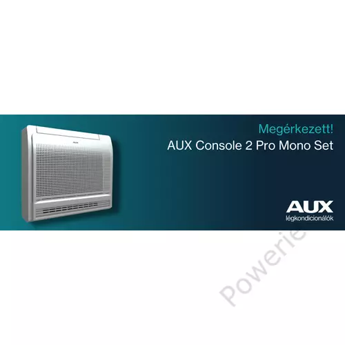 AUX Console 2 Pro konzol mono split klíma szett 3,5 kW, Wi-Fi - AUCO-H12/4R3A-3