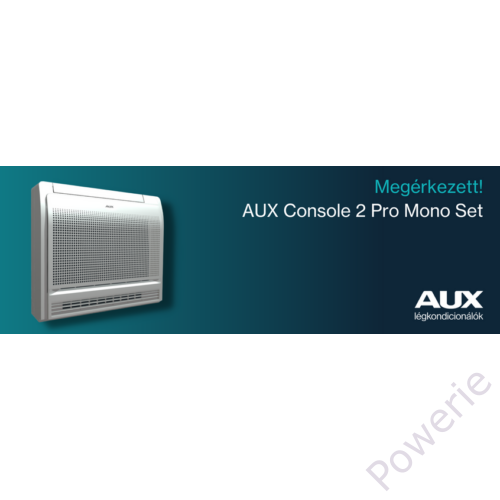 AUX Console 2 Pro konzol mono split klíma szett 3,5 kW, Wi-Fi - AUCO-H12/4R3A-3