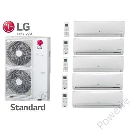 LG MU5M40 multi inverteres kültéri egység - 11,7 kW - max 5 beltéri egység - 1 (a kép illusztráció)
