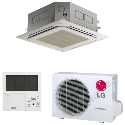 LG CT09F / UUA1 Standard kazettás split klíma szett - 2,5 kW - 1