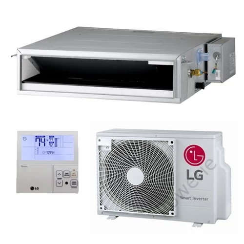 LG CL12R/UU12WR légcsatornázható split klíma szett - 3,5 kW - 1