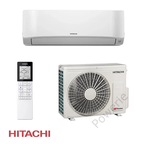 Hitachi AirHome 800 oldalfali monosplit klíma szett - 3,5 kW, Wi-Fi
