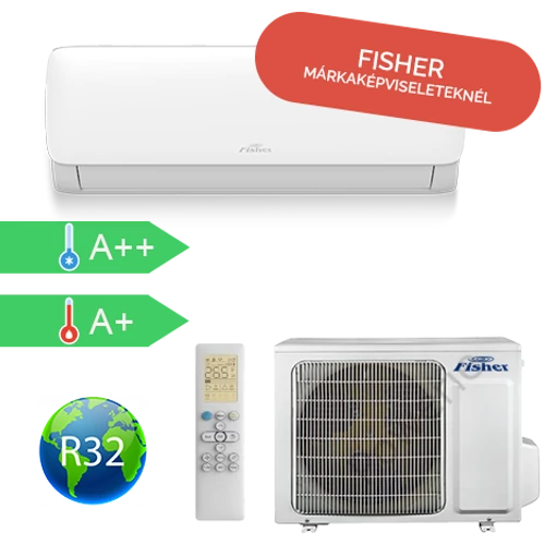 Fisher Special Edition oldalfali split klíma szett - 5,3 kW, Wi-Fi - FSAIF-SP-181AE3