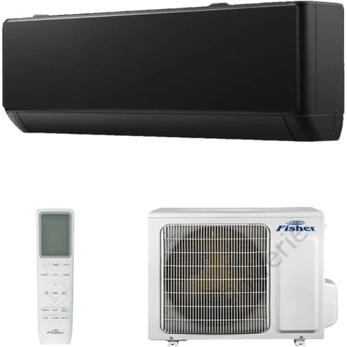 Fisher Black oldalfali split klíma szett - 5,1 kW, Wi-Fi - FSAIF-BL-181FE3 / FSOAIF-BL-181FE3