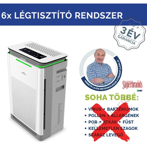 Fisher FKJ420F-A350 UV-Protect légtisztító - 400 m3/h