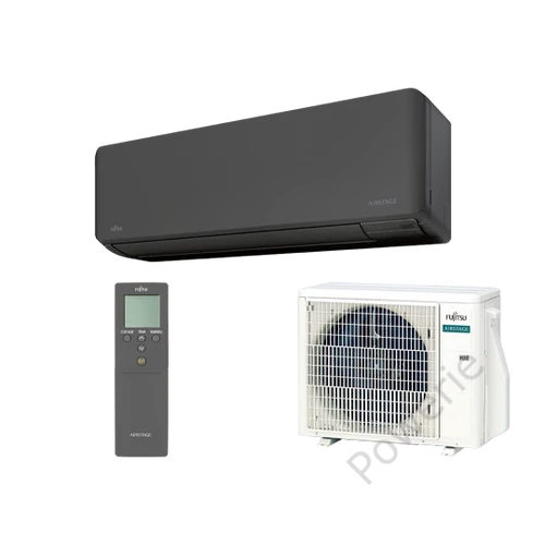 Fujitsu Airstage Standard oldalfali split klíma szett - 2 kW, Wi-Fi  - ASEH07KMCG-B/AOEH07KMCG