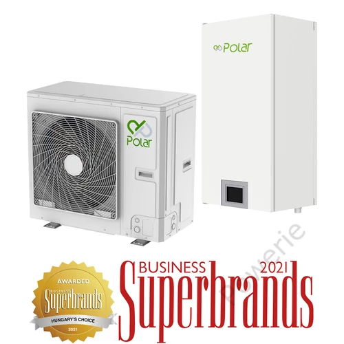 Polar osztott levegő-víz hőszivattyú - 8 kW, Wi-Fi - DPIEH0080SD0B/DPO1H0080SD0B