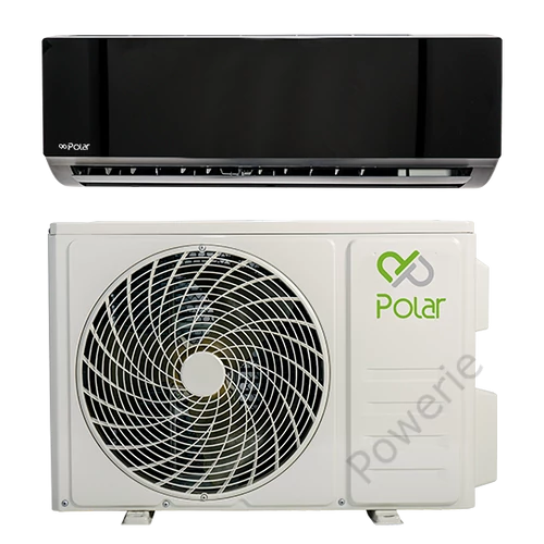 Polar Rainbow fekete oldalfali split klíma szett - 3,5 kW, Wi-Fi - SIEH0035SDR/SO1H0035SDR